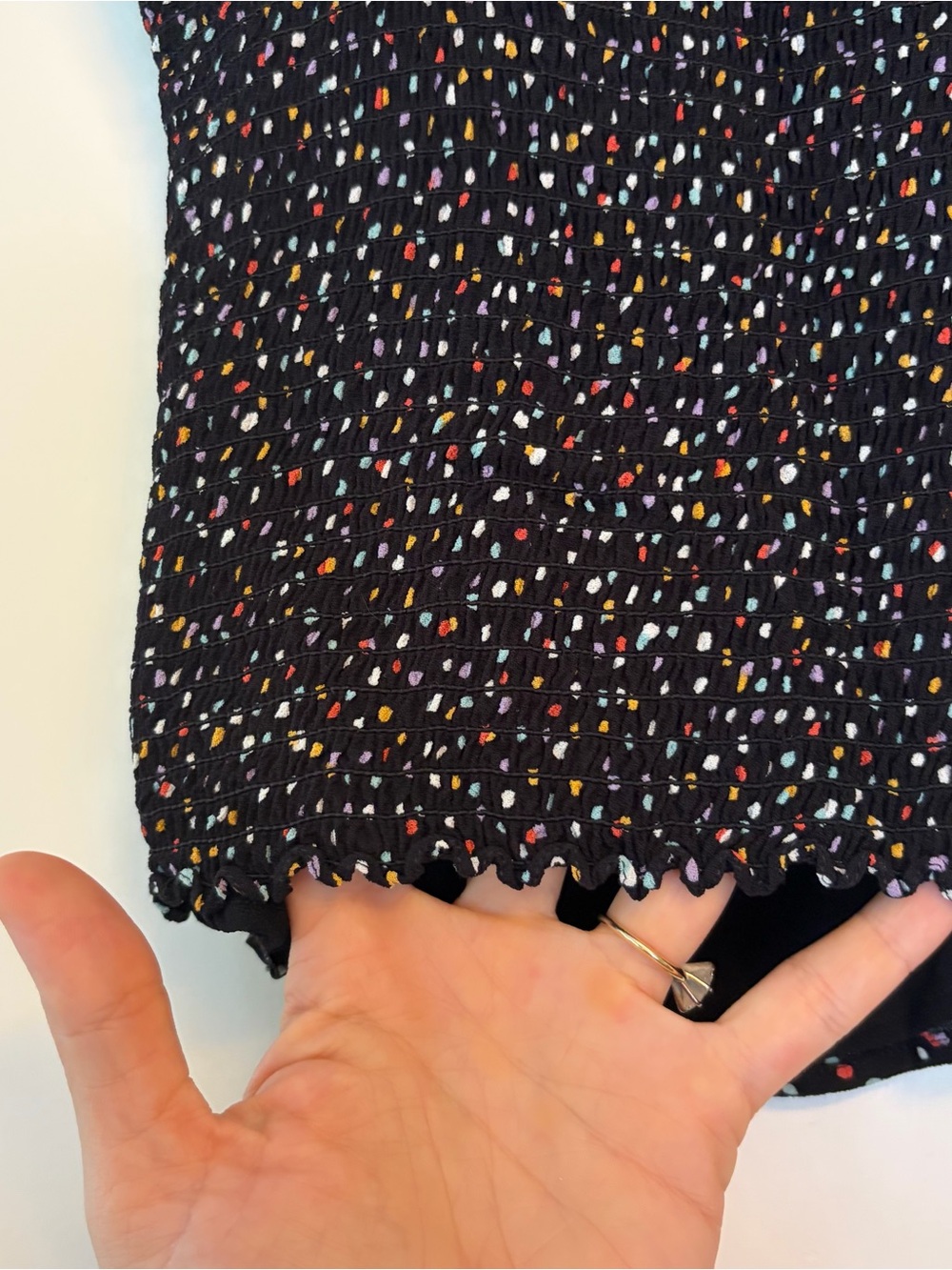 Reformation Lisbon Top in Confetti - Picture 6 of 9